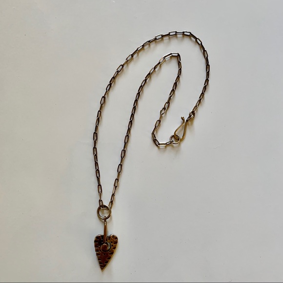 THOMAS MANN SILVER HEART Necklace with Handmade Silver Chain - Picture 5 of 6